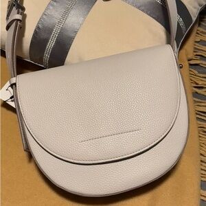 Calvin Klein Cream Crossbody Bag